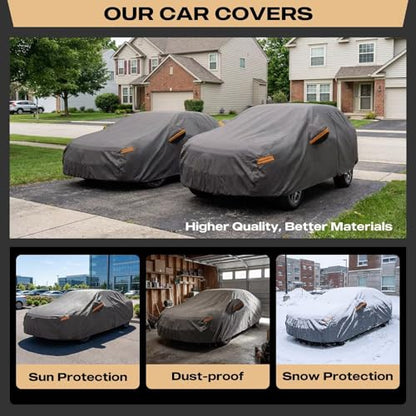 Waterproof Heavy Duty Car Cover for BMW 7 Series 740i 750i 740Li