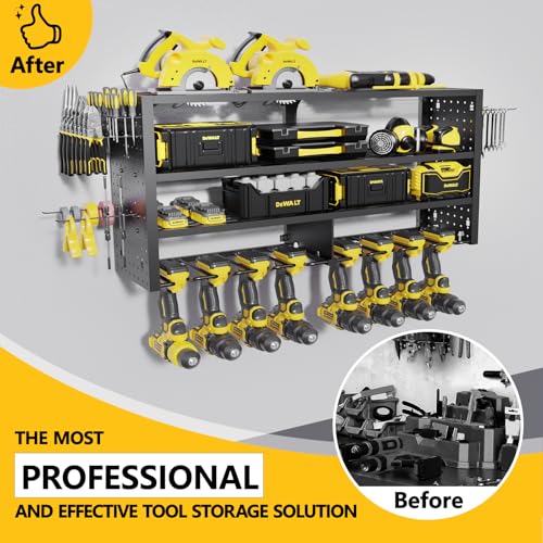 Large Power Tool Organizer Wall Mount