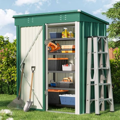 5' x 3' Outdoor Storage Shed