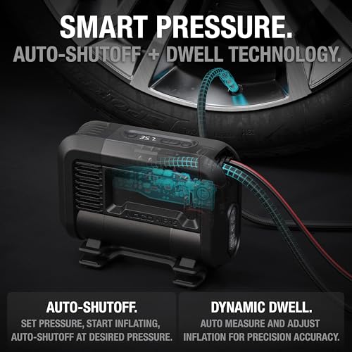AIR15 44 LPM 12V Portable Tire Inflator & Air Compressor