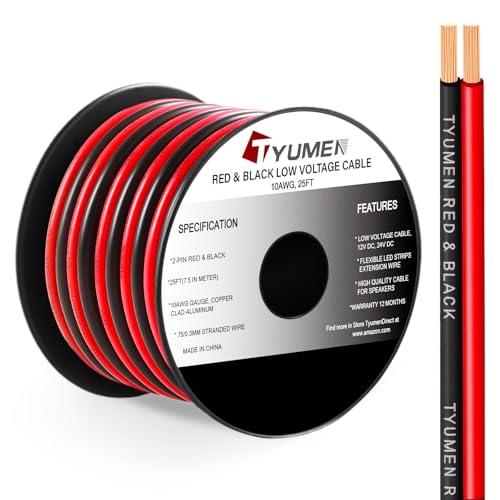 10 Gauge Wire 25FT (25 Foot)