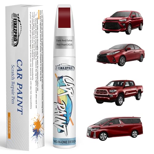 3Q3 Dark Red Salsa Red Pearl Car Touch Up Paint for Toyota