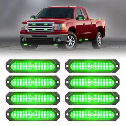 1200T Emergency Strobe Grille Lights (8 Count)