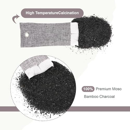 24 Pcs Activated Charcoal Odor Absorber 50g (24 Ounce)