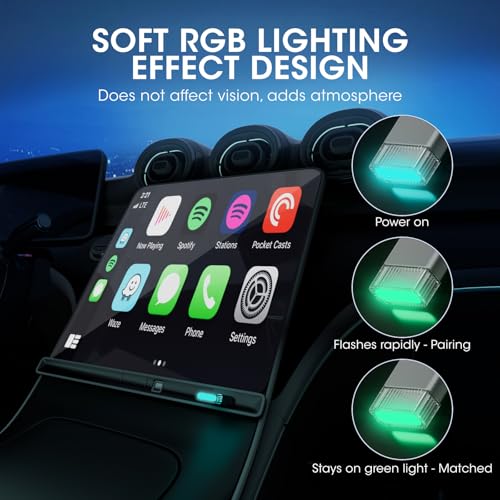 Mini Wireless Carplay Adapter for Apple iPhone