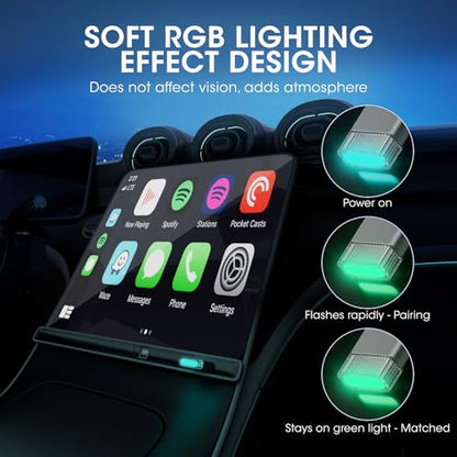 Mini Wireless Carplay Adapter for Apple iPhone