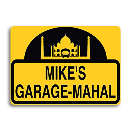 Garage Mahal sign