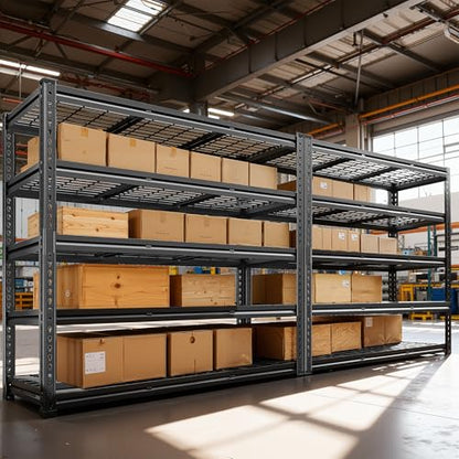 5 Tier Heavy Duty Storage Shelves for Garage Basement Warehouse
