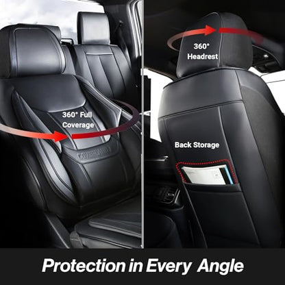 Custom Car Seat Covers Full Set