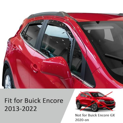 in Channel Extra Durable Rain Guards for Buick Encore 2013 (4 Count)