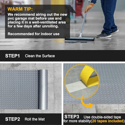 7.5x18 FT Garage Floor Mat