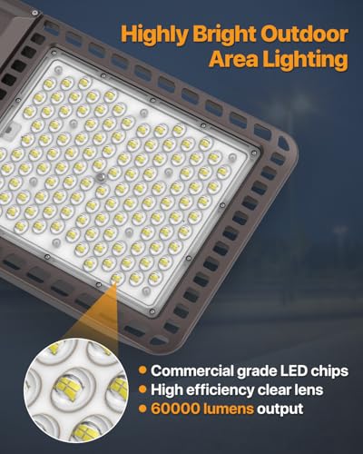 Led Parking Lot Lights 400W (2 Count)