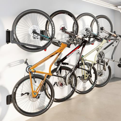 No Lift Swivel Bike Wall Mount (4 Count)