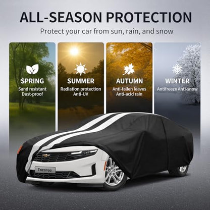 Multi Layer Car Cover Custom Fit for Chevrolet Camaro ZL1 SS Z28