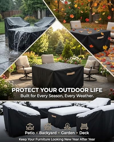Outdoor Patio Furniture Cover Square