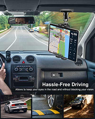 Sun Visor Car Tablet Holder