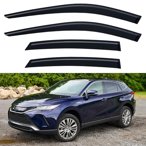 Window Visors Rain Guards for 2021 2022 2023 2024 Toyota Venza