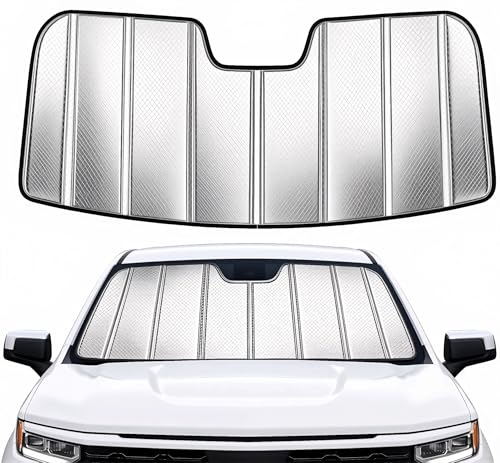 Custom Fit Windshield Sun Shade for Silverado