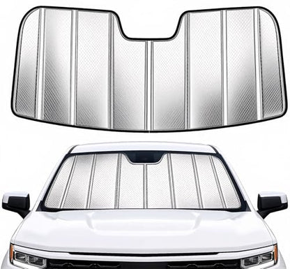 Custom Fit Windshield Sun Shade for Silverado