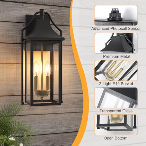 18IN Dusk to Dawn Outdoor Light Fixture