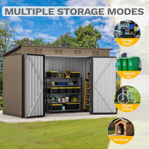 9 x 4' Outdoor Storage Shed