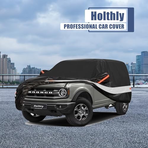 10 Layers SUV Car Cover Custom Fit for Ford Bronco 4 Door