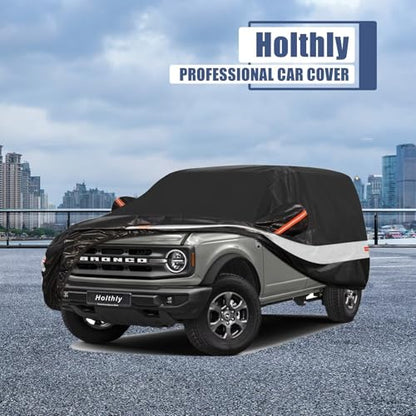 10 Layers SUV Car Cover Custom Fit for Ford Bronco 4 Door