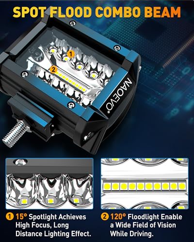 4 Inch LED Pod Lights (2 Count)