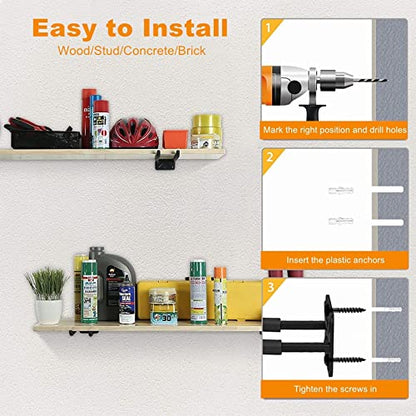 4 Pack Garage Storage System Hooks