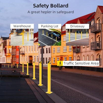 Safety Bollard 4 Packs (4 Count)