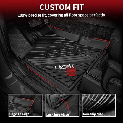 Floor Mat for Ford Ranger 2023 2022 2021 2020 Carpet Floor SuperCrew