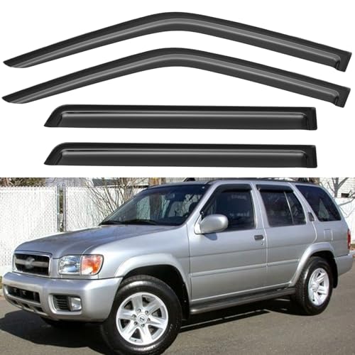 Window Visors Rain Guards for 1996