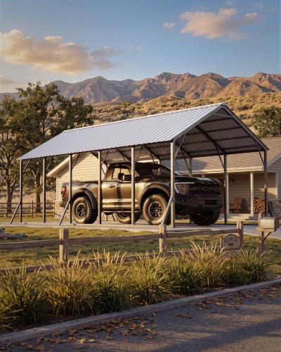 13x26x11 ft Metal Carport Kit
