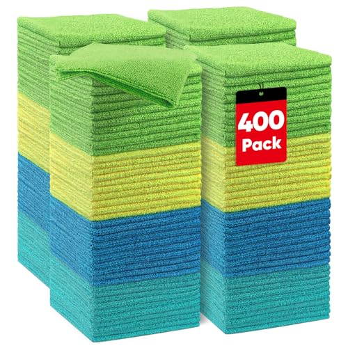 Microfiber Cleaning Cloth 400 PK (400 Count)