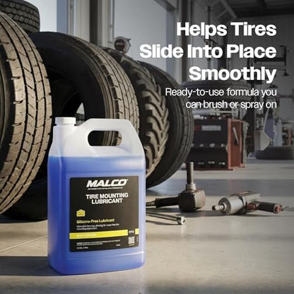 Tire Mounting and Demounting Lubricant with Applicator