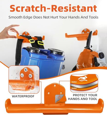 Backpack Blower Rack with Tube Hook