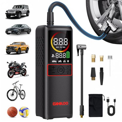 GT160 Tire Inflator Portable Air Compressor