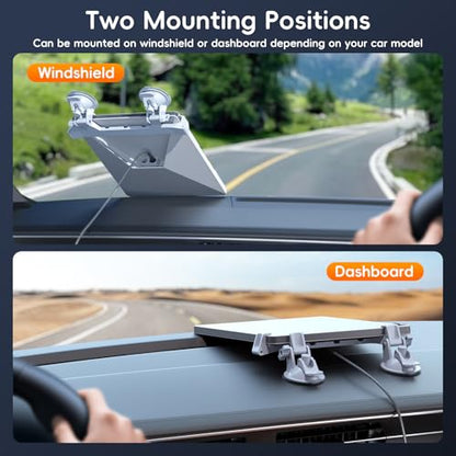 for Starlink Mini Suction Cup Mount for Dashboard & Windshield Ensures Stable Satellite Signal