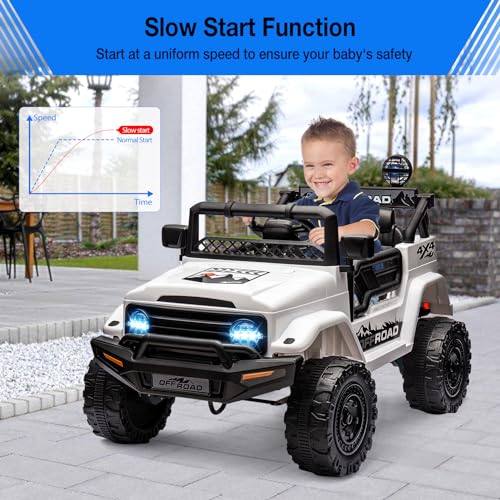 12V Kids Ride On Truck Car with Remote Control