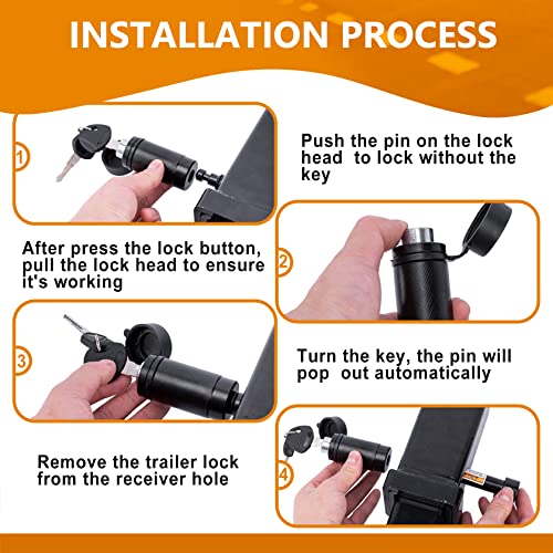 Trailer Hitch Locks