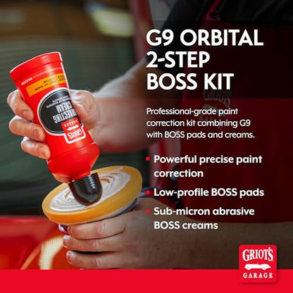 G9 Orbital 2 Step Ceramic Kit for Car Polishing and Detailing