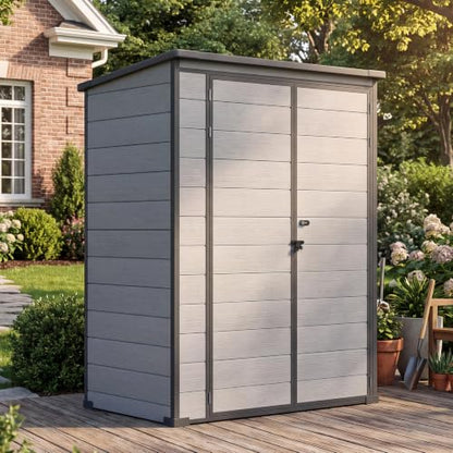 3'x5' Resin Outdoor Storage Shed