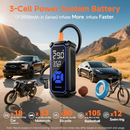Tire Inflator Portable Air Compressor