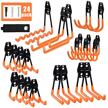 24PCS Garage Hooks