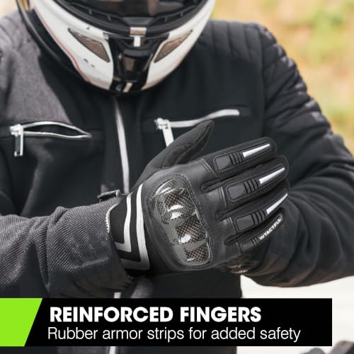 Lightweight Motorcycle Gloves for Men Touchscreen Summer