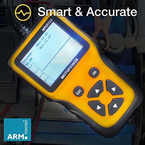 MP0515A 12V Car Battery Tester Automotive 100