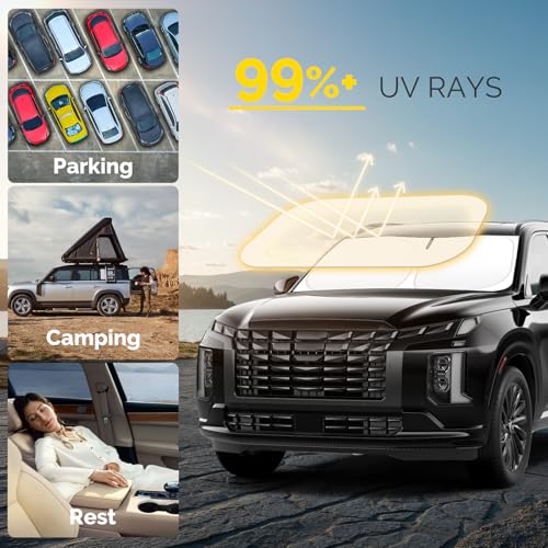 Windshield Sun Shade Compatible with 2020