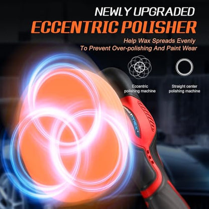 Cordless Car Buffer Polisher w