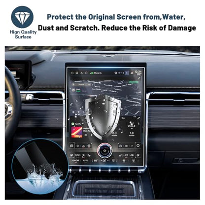 2024 2025 2026 Sierra EV Screen Protector for GMC Sierra EV 16.8" & 11" Touch Screen (4 Count)