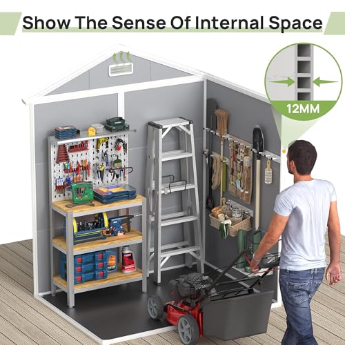 Outdoor Storage Sheds with Floor